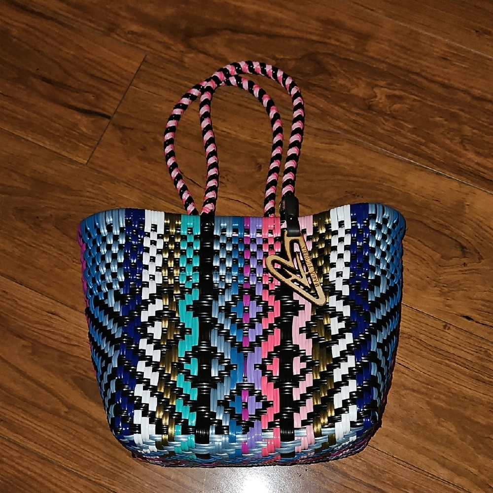 Maria Victoria Weaved Tote NWOT